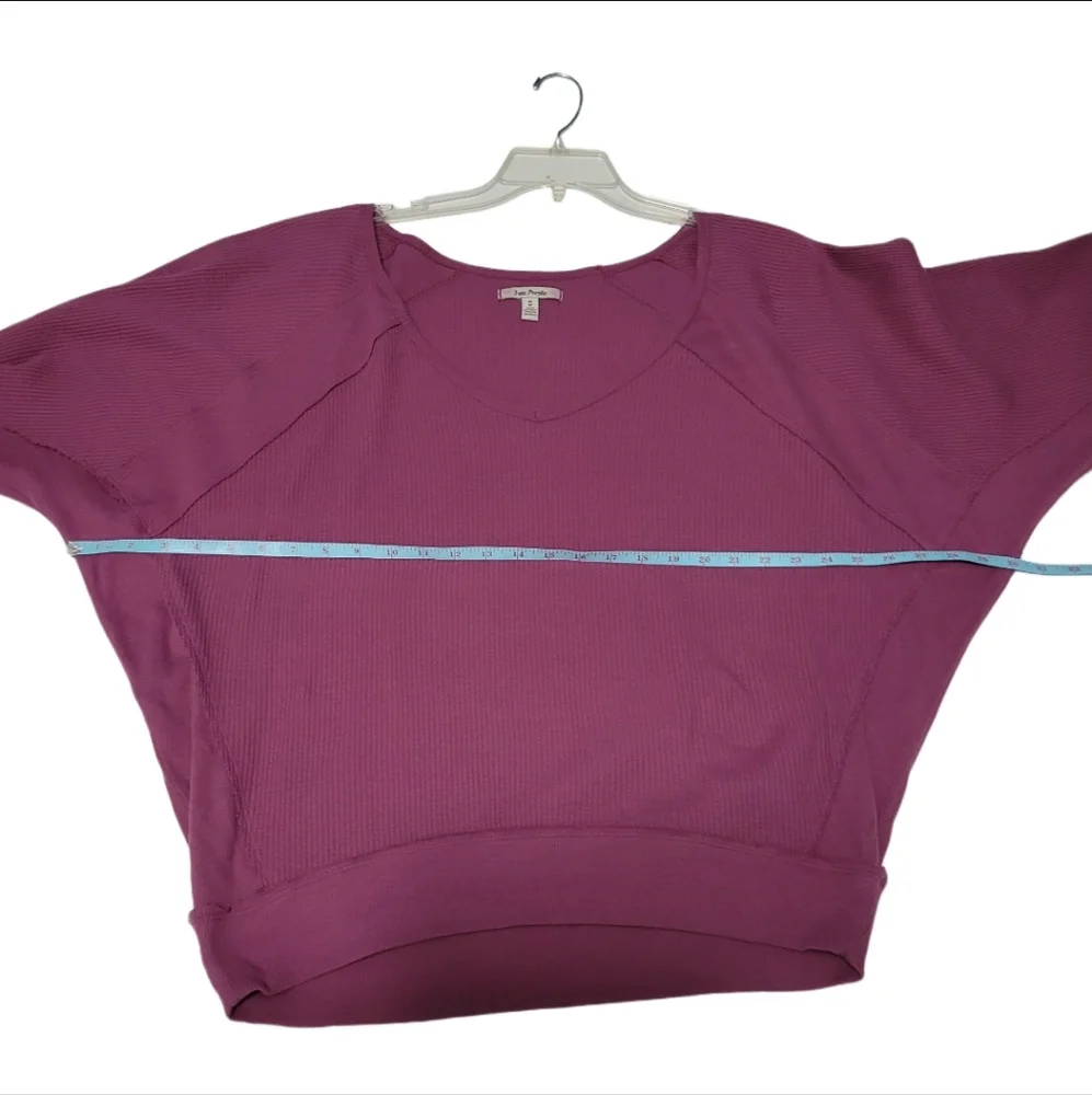 Free People   Women's Size M   Thermal Top   Mulberry - Picture 9 of 16